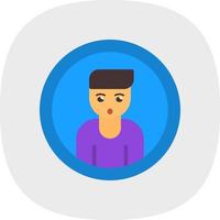 Personal Profile Vector Icon Design
