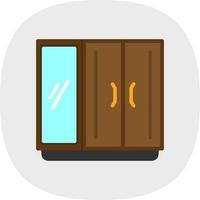 Wardrobe Vector Icon Design