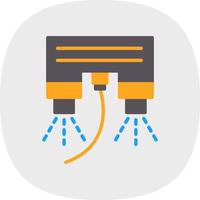 Flyboard Vector Icon Design