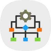 Process Vector Icon Design