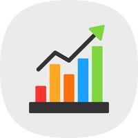 Graph Vector Icon Design