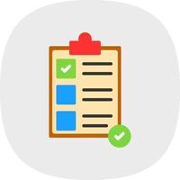 Tasks Vector Icon Design