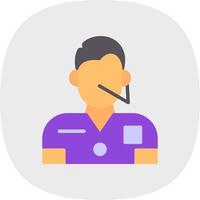 Customer Service Vector Icon Design