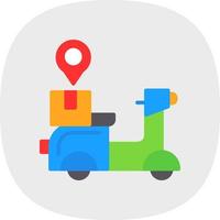 Delivery Location Vector Icon Design