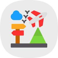 Travelling Vector Icon Design