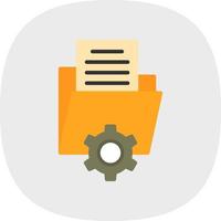 Data Management Vector Icon Design
