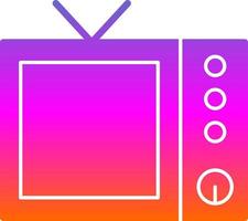 Television Vector Icon Design