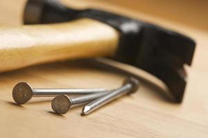 Hammer and Nails Abstract photo