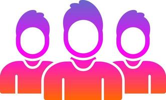 Team Vector Icon Design
