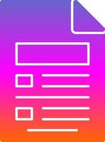 Brief Vector Icon Design