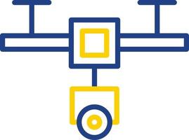 Drone Vector Icon Design