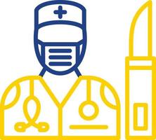 Surgeon Vector Icon Design