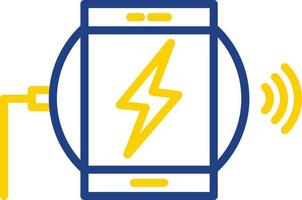 Wireless CHarger Vector Icon Design