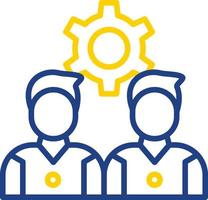 Team Management Vector Icon Design