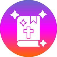 diseño de icono de vector de biblia