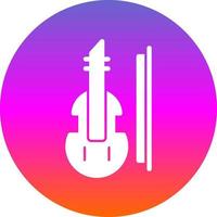 Violin Vector Icon Design