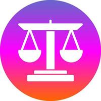 Law Vector Icon Design