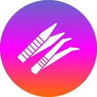 Tweezers Vector Icon Design