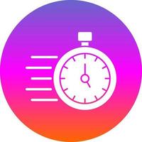 diseño de icono de vector de tiempo rápido