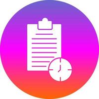 Pending Tasks Vector Icon Design