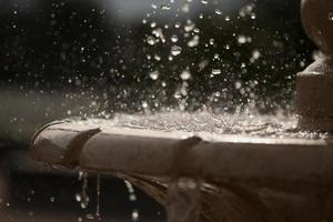 Outdoor Fountain Close-up photo