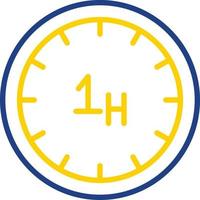 Hour Vector Icon Design