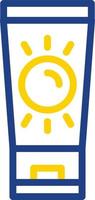 Sunblock Vector Icon Design