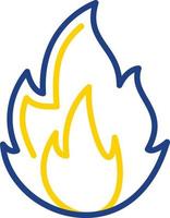 Flame Vector Icon Design