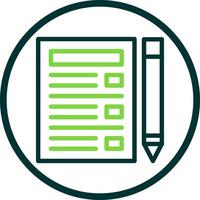 Task List Vector Icon Design