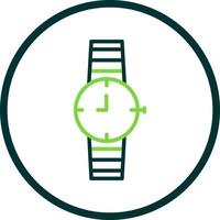 Wrist Watch Vector Icon Design