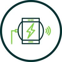 Wireless CHarger Vector Icon Design