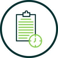Pending Tasks Vector Icon Design