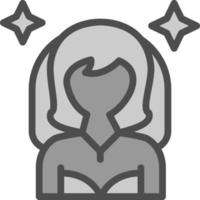 Bride Vector Icon Design