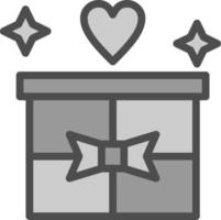 diseño de icono de vector de regalo