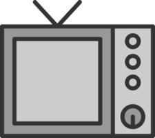 diseño de icono de vector de televisión