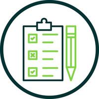 Task List Vector Icon Design