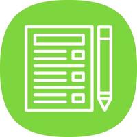 Task List Vector Icon Design