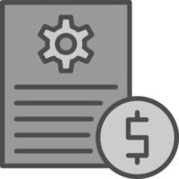 Budget Vector Icon Design