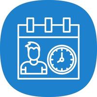 Working Hours Vector Icon Design