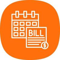 Bill Vector Icon Design