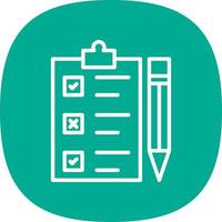 Task List Vector Icon Design