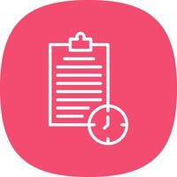 Pending Tasks Vector Icon Design