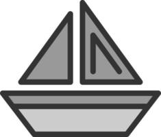 Boat Vector Icon Design