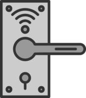 Smart Lock Vector Icon Design