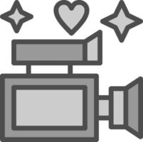 Video Camera Vector Icon Design