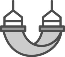 Hammock Vector Icon Design