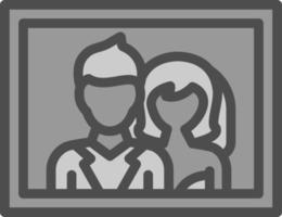 diseño de icono de vector de fotos de boda