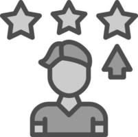 Rating Vector Icon Design