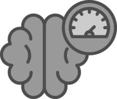 Mental Control Vector Icon Design