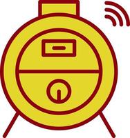 Robot Vacuum Vector Icon Design